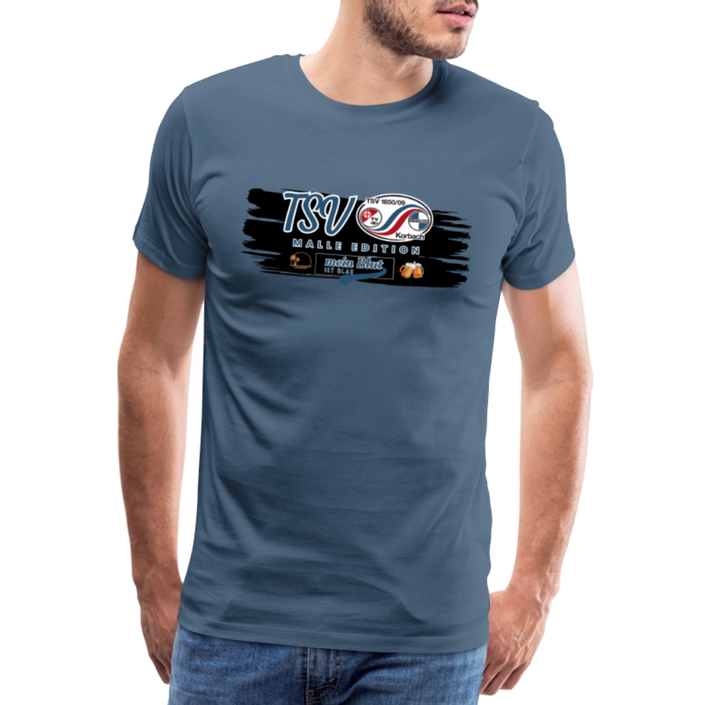 TSV Malle Edition basic T-Shirt 1.0 - Blaugrau