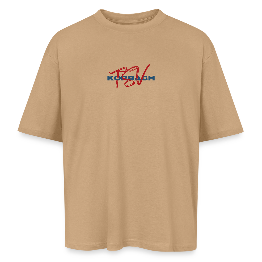 TSV Korbach Oversized Unisex T-Shirt - Beige