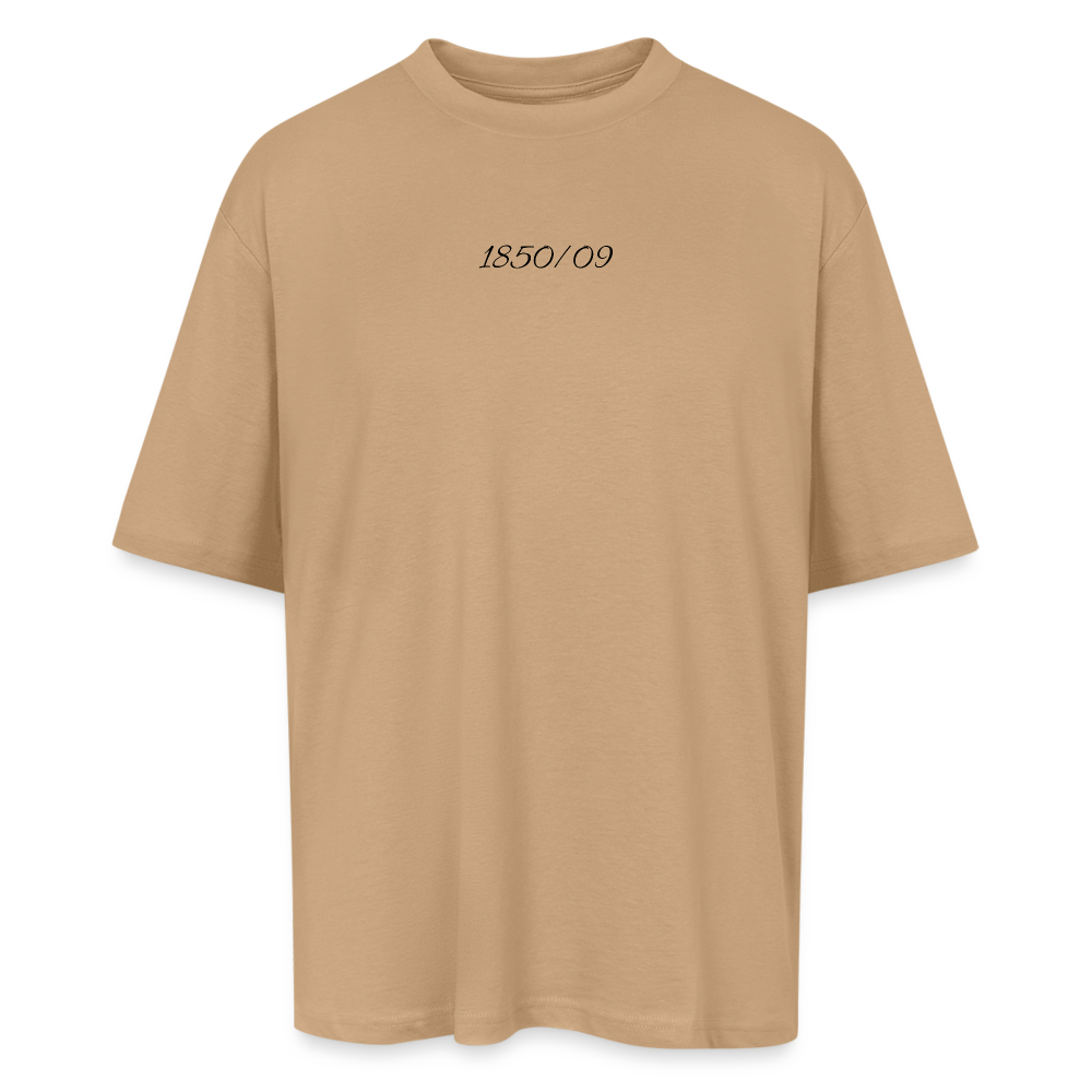 TSV 1850/09 Oversized T-Shirt (front- & backprint) - Beige