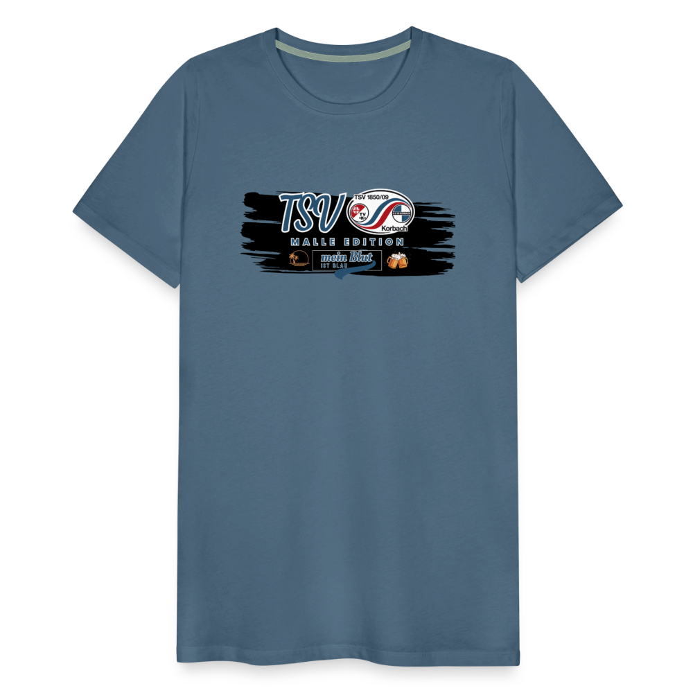 TSV Malle Edition basic T-Shirt 1.0 - Blaugrau