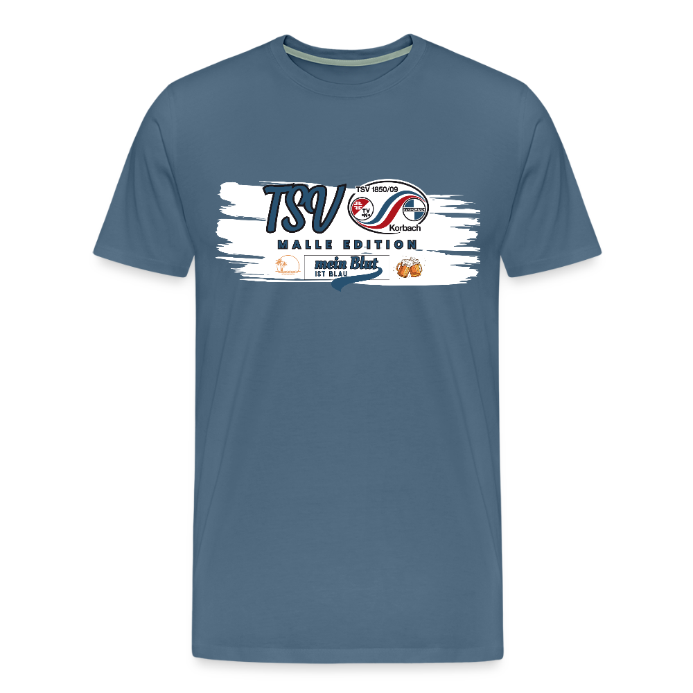 TSV Malle Edition basic T-Shirt 2.0 - Blaugrau