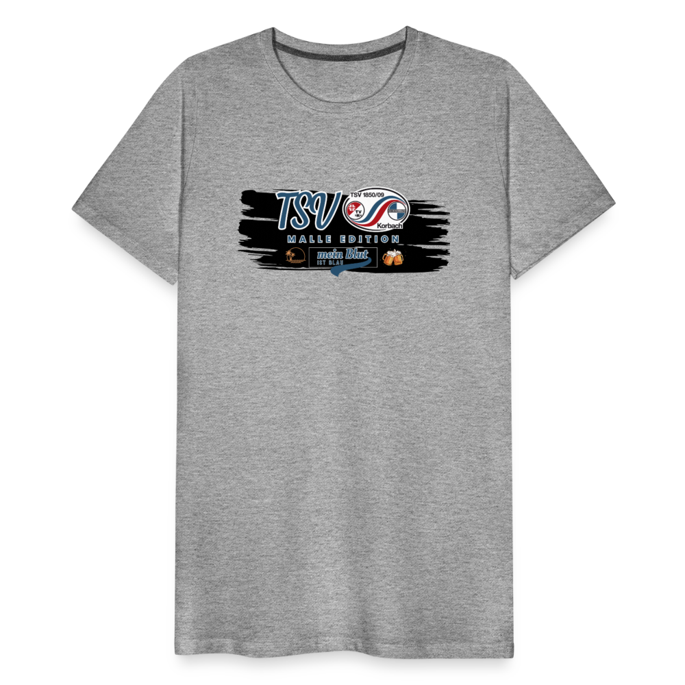 TSV Malle Edition basic T-Shirt 1.0 - Grau meliert