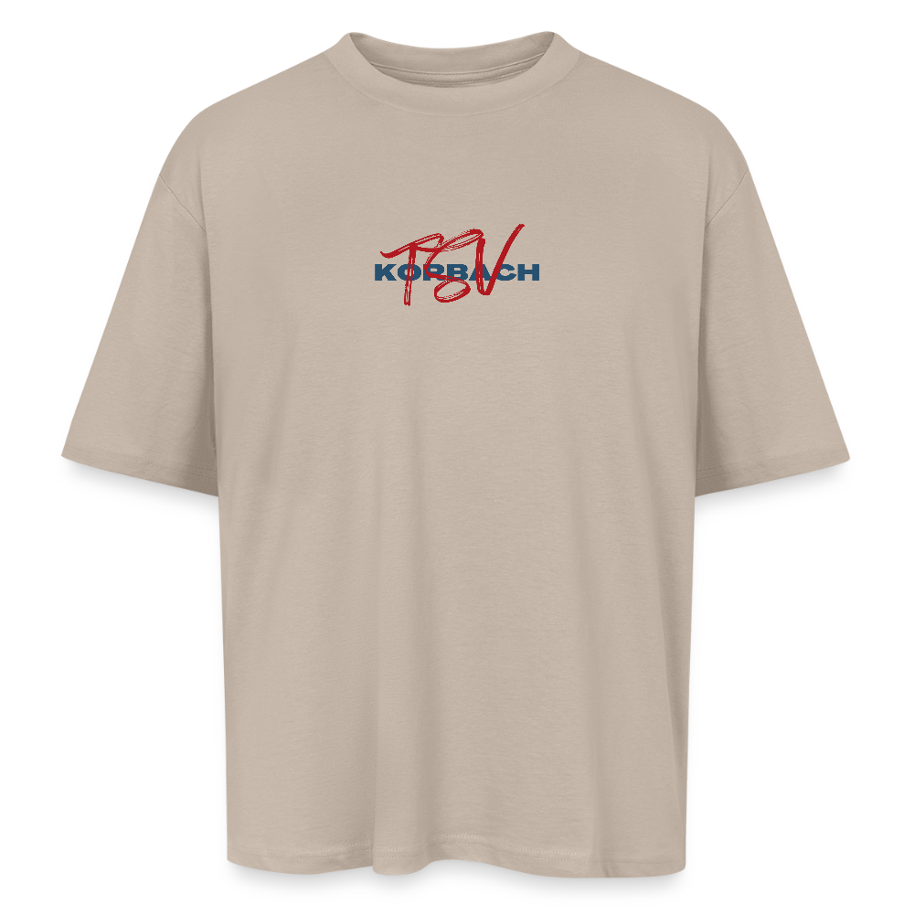 TSV Korbach Oversized Unisex T-Shirt - Sahara