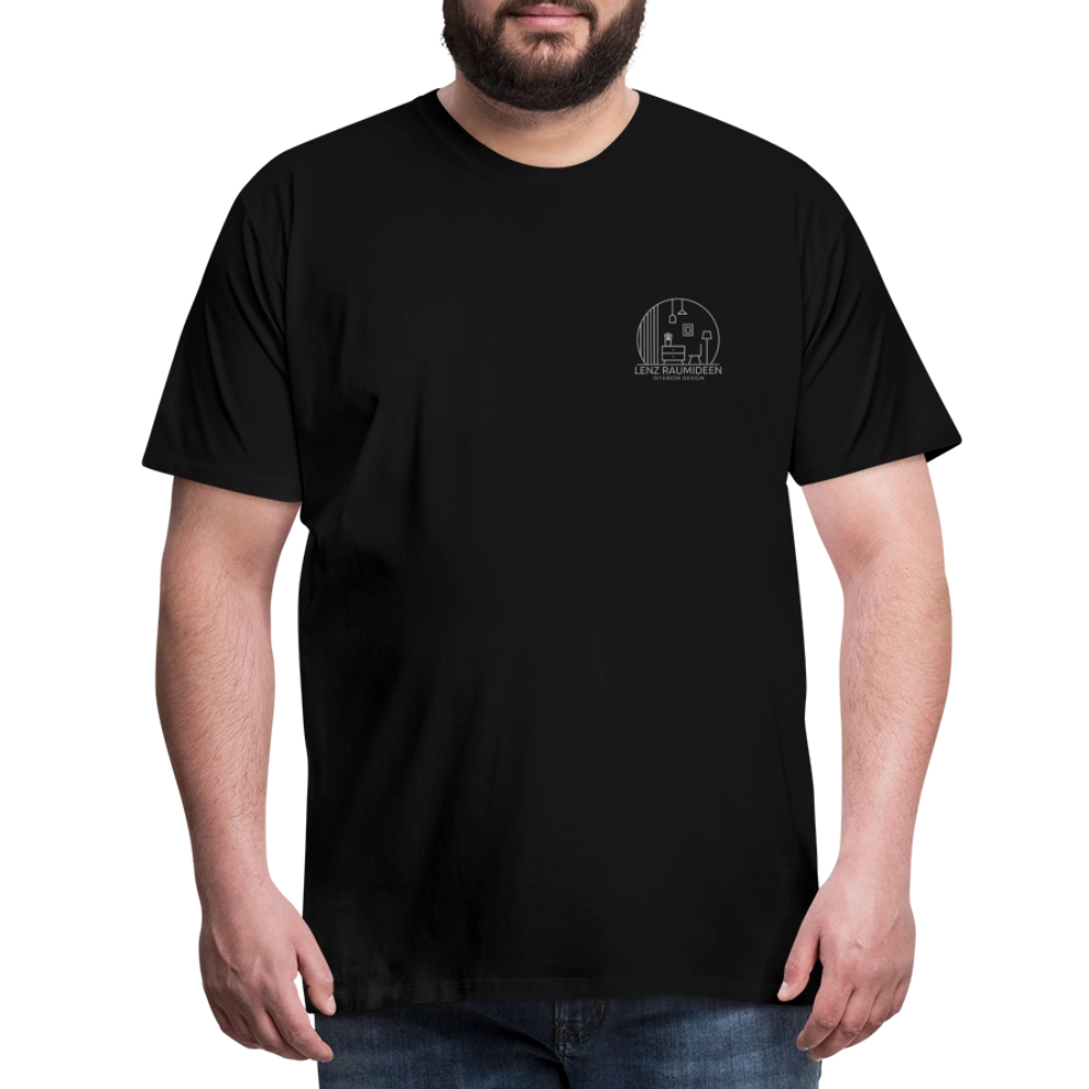 Männer Premium T-Shirt - Schwarz