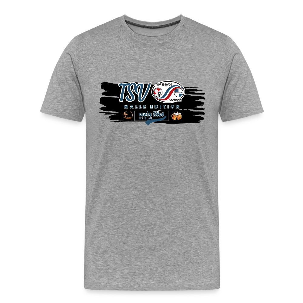 TSV Malle Edition basic T-Shirt 1.0 - Grau meliert