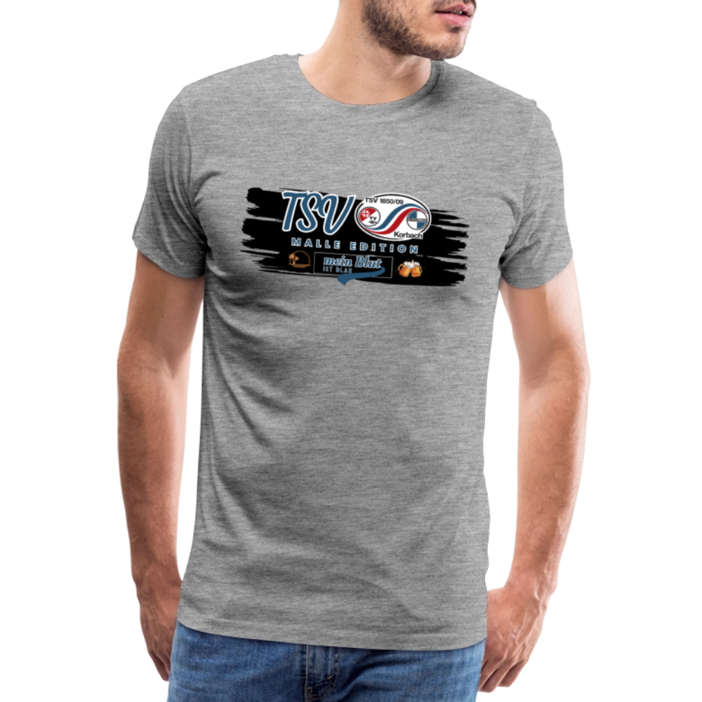 TSV Malle Edition basic T-Shirt 1.0 - Grau meliert