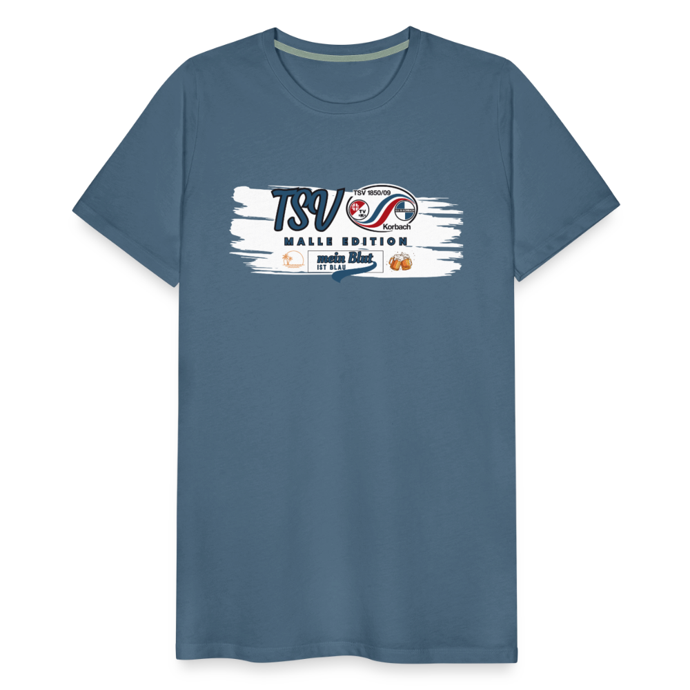 TSV Malle Edition basic T-Shirt 2.0 - Blaugrau