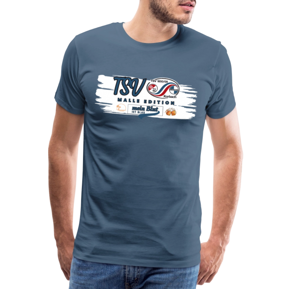 TSV Malle Edition basic T-Shirt 2.0 - Blaugrau