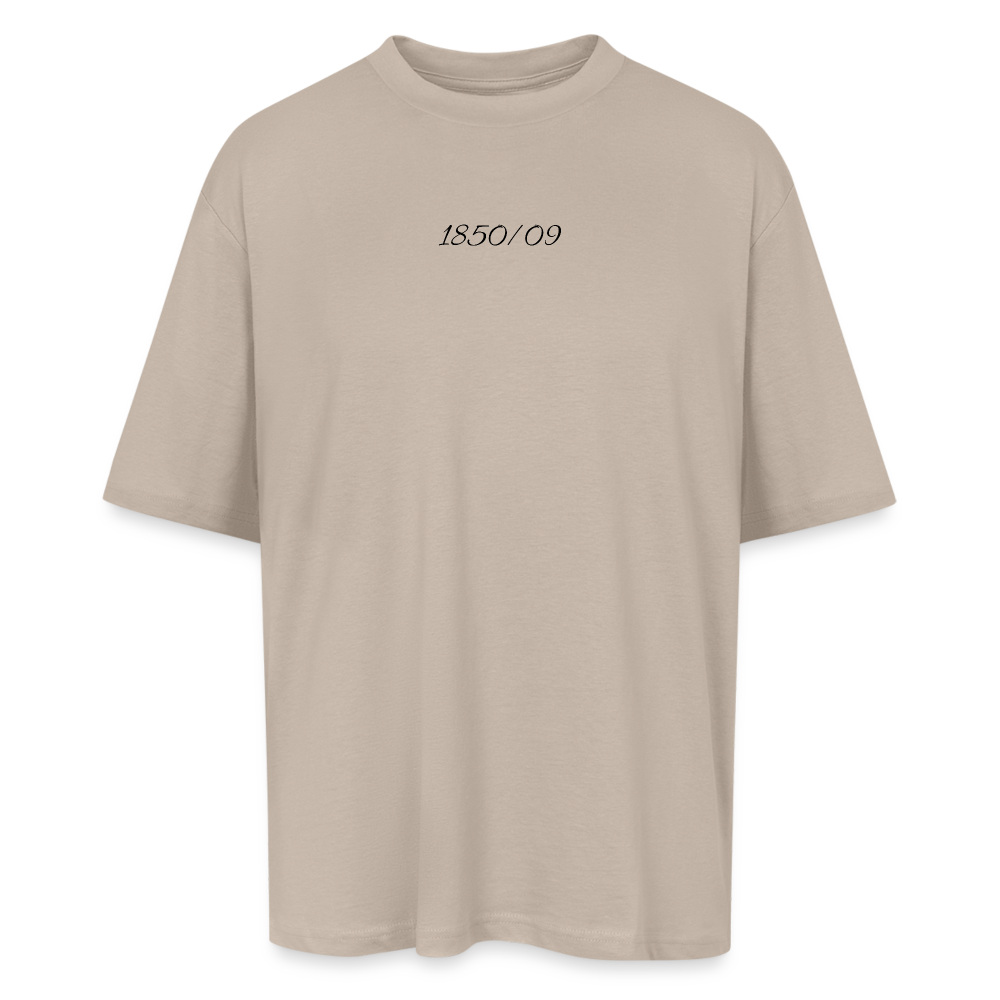 TSV 1850/09 Oversized T-Shirt (front- & backprint) - Sahara