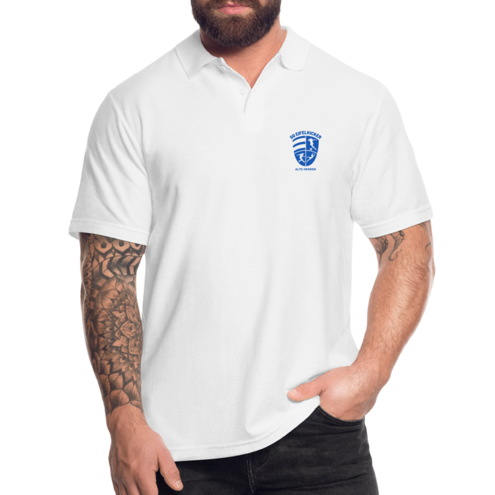Männer Poloshirt - weiß