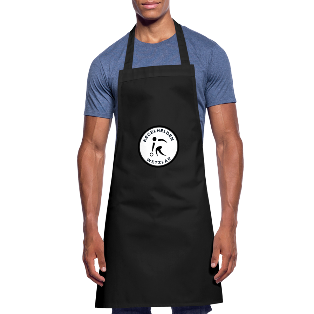 Kegelhelden Kochschürze - Schwarz