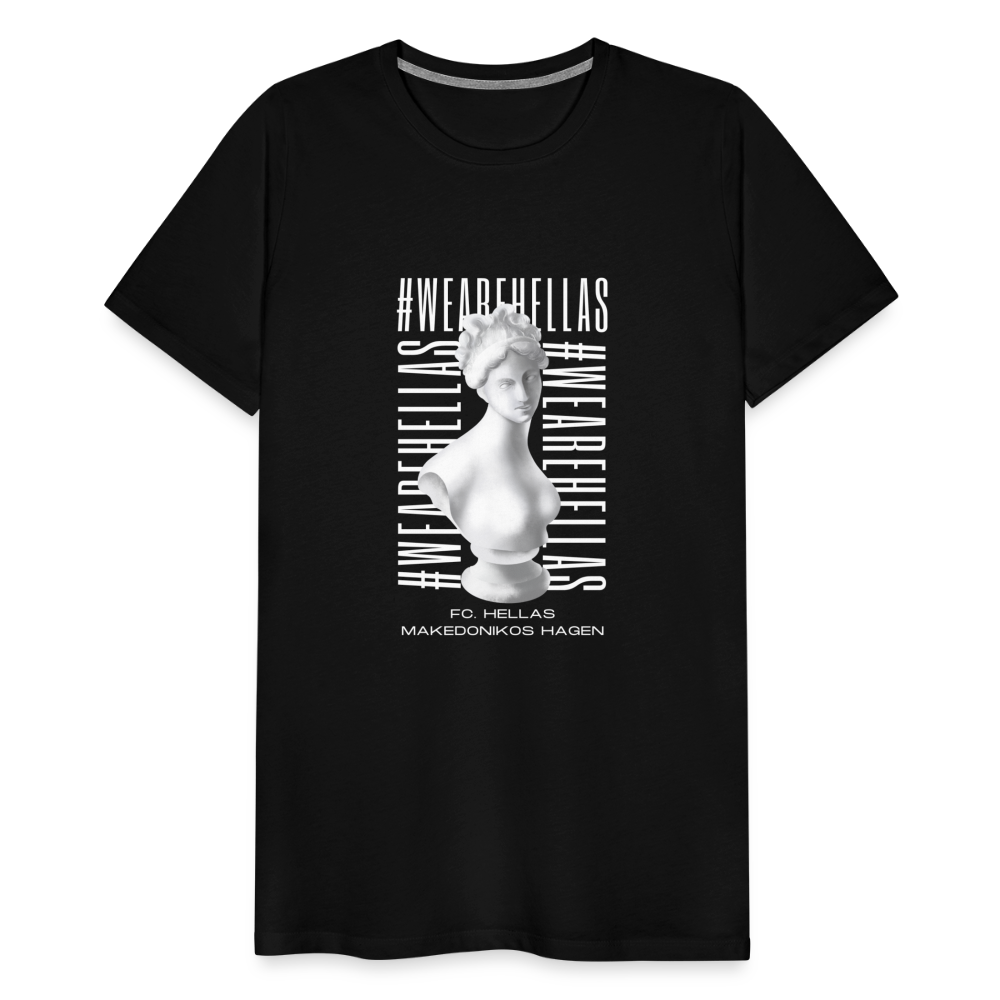 Greek SculptureT-Shirt - Schwarz