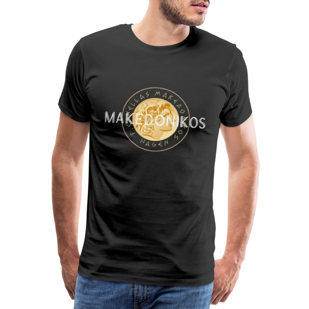 Männer Premium T-Shirt - Schwarz