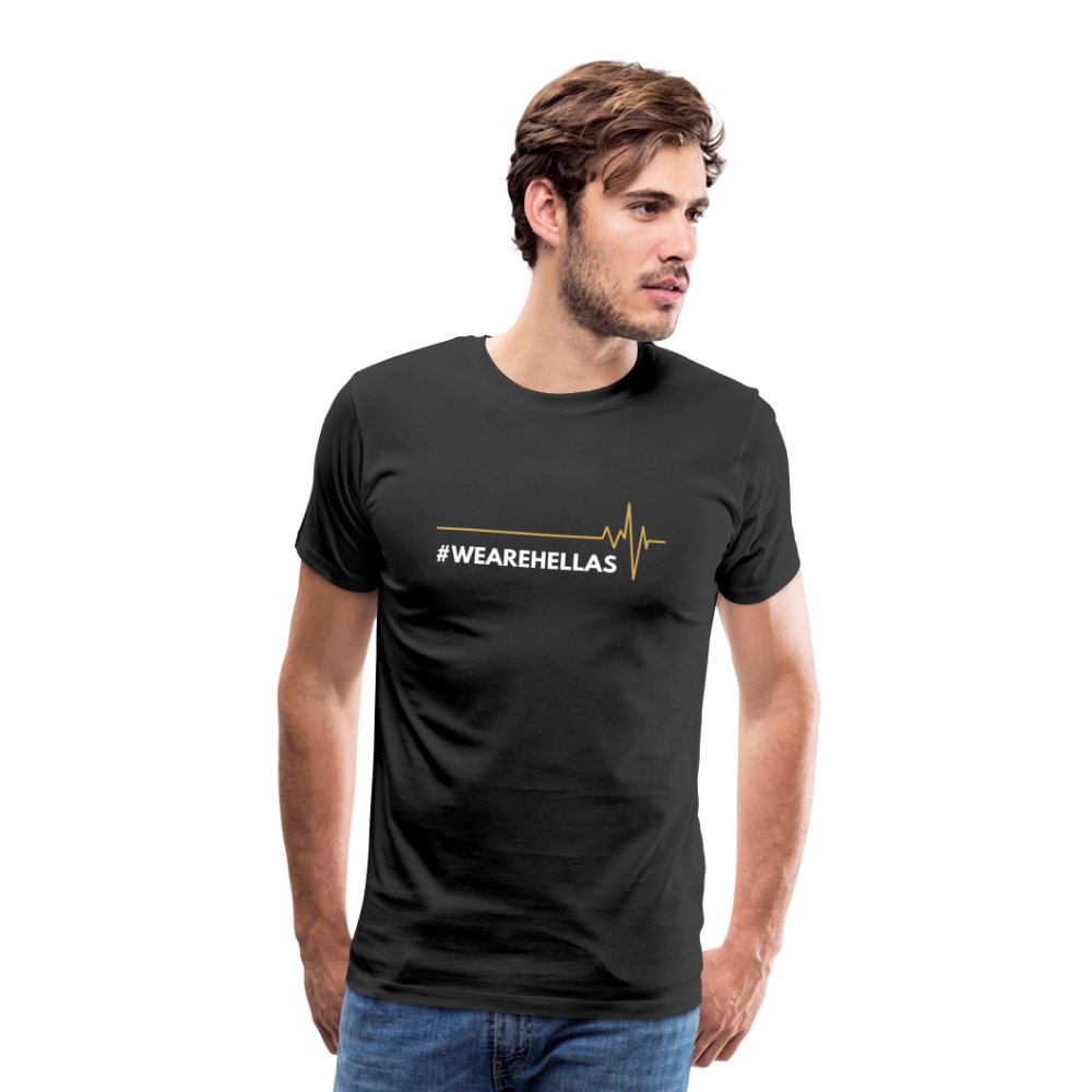 Männer Premium T-Shirt - Schwarz