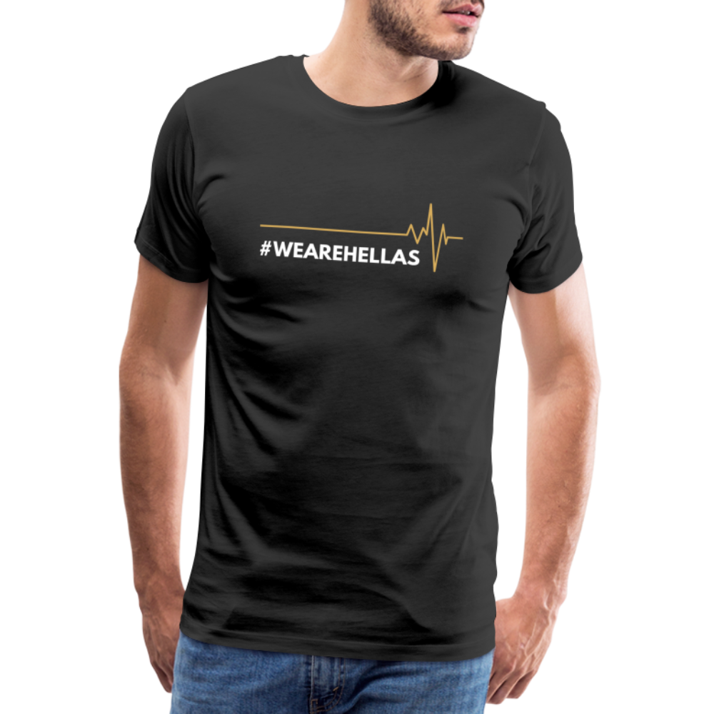 Männer Premium T-Shirt - Schwarz