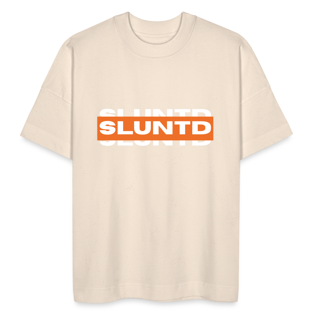 SLUNTD Oversize T-Shirt - Naturweiß
