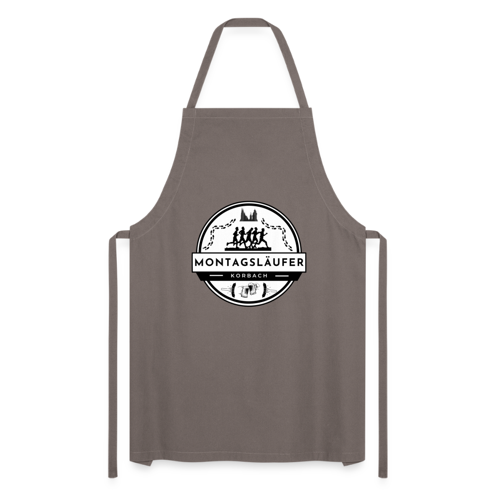 Montagsläufer Kochschürze - Grau
