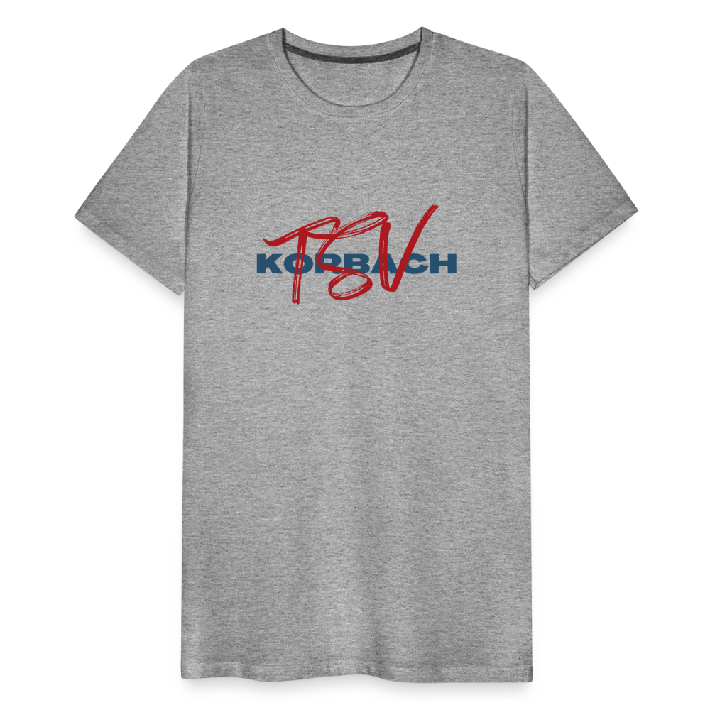 TSV rot/blau T-Shirt - Grau meliert