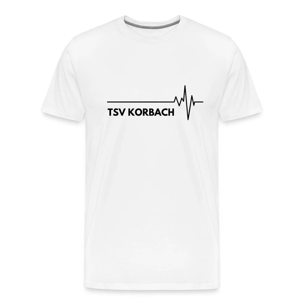 TSV Korbach (Herzschlag) T-Shirt - Weiß