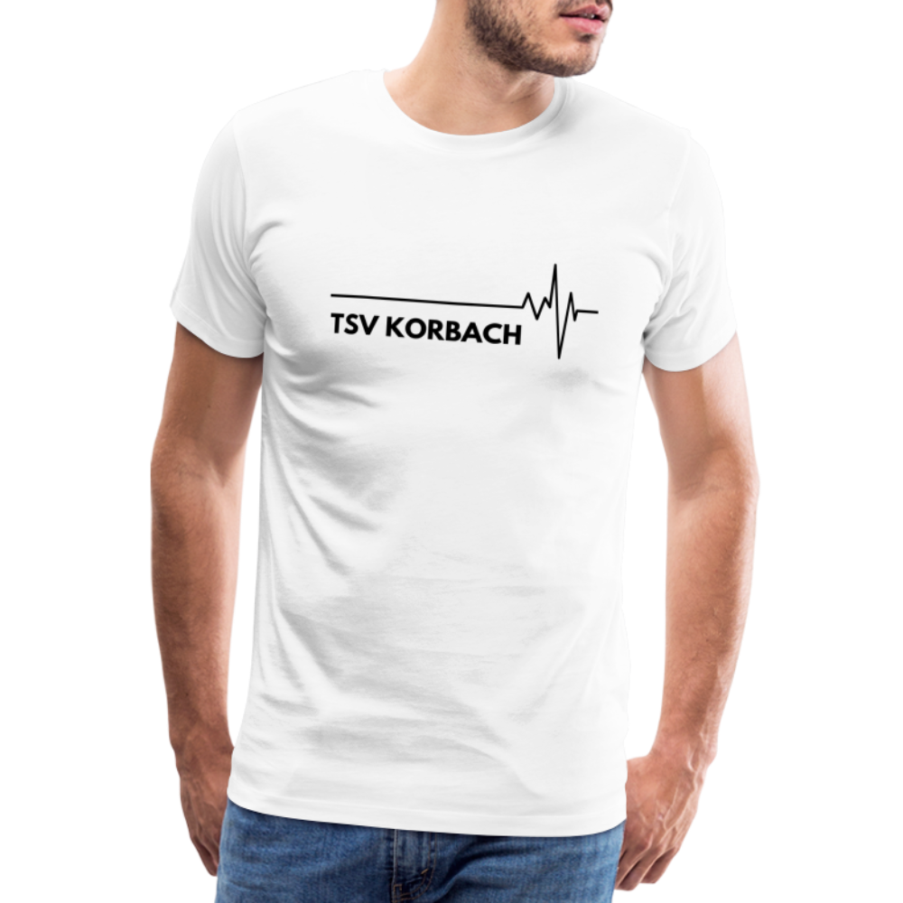 TSV Korbach (Herzschlag) T-Shirt - Weiß
