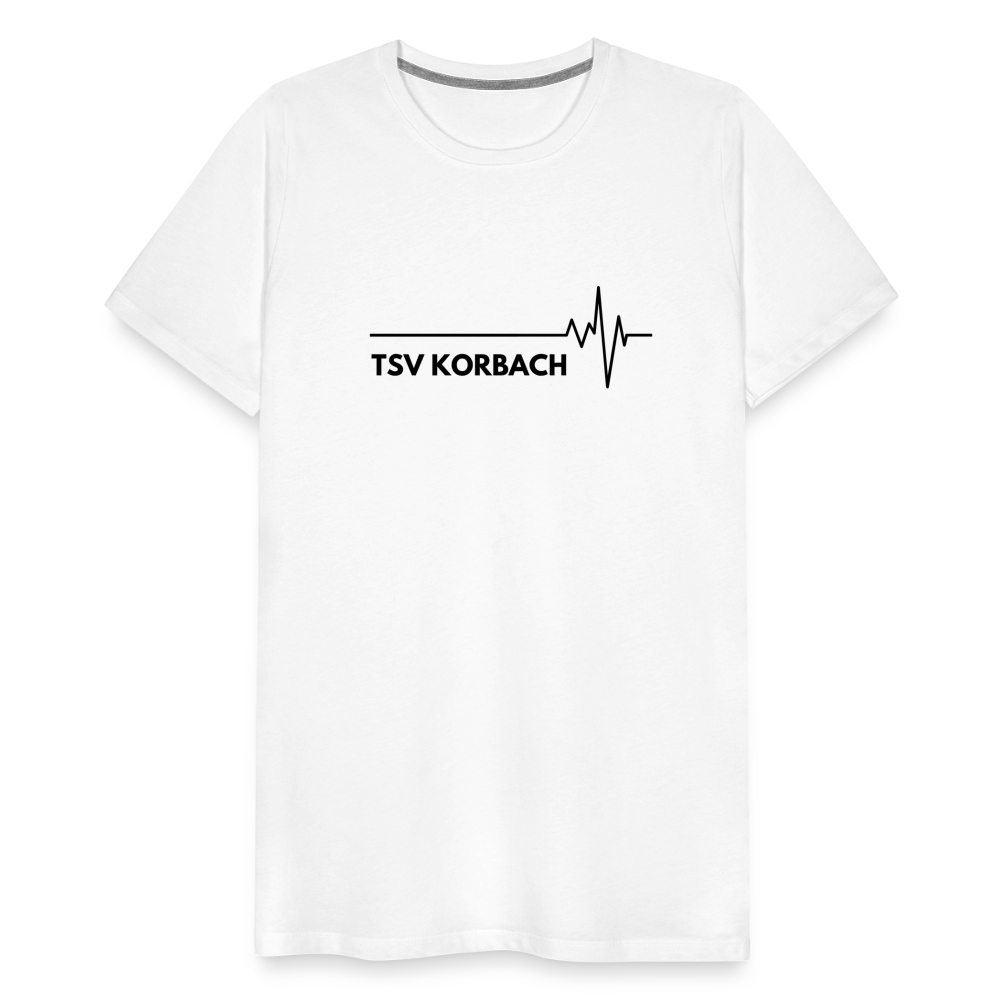 TSV Korbach (Herzschlag) T-Shirt - Weiß