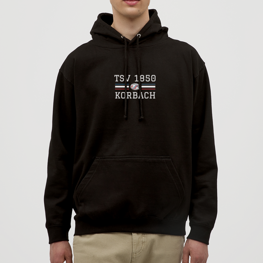 TSV Korbach Logo & Schrift Hoodie - Schwarz