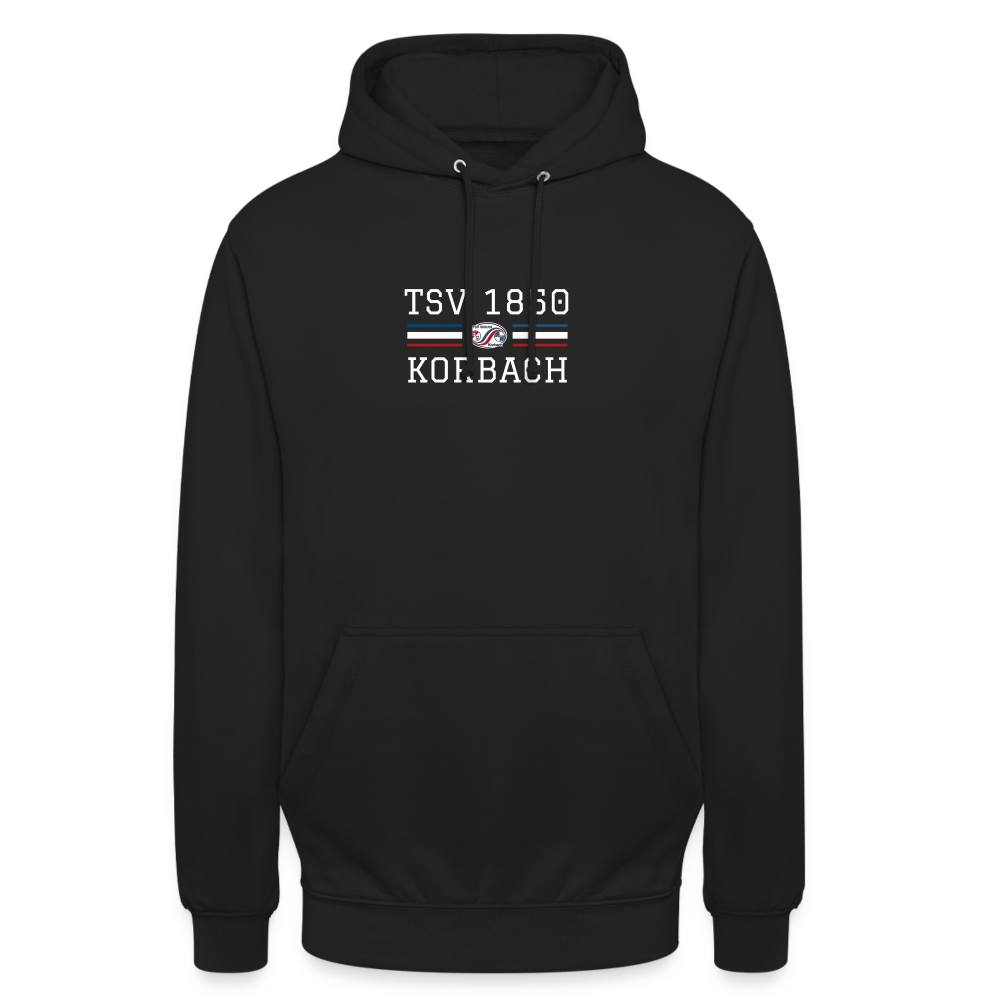 TSV Korbach Logo & Schrift Hoodie - Schwarz