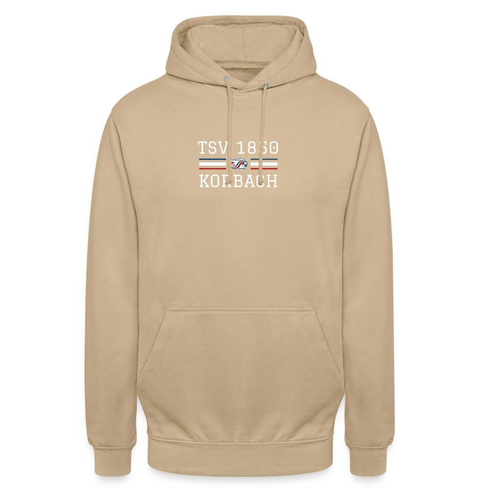 TSV Korbach Logo & Schrift Hoodie - Beige