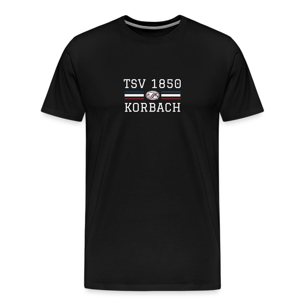 TSV Korbach Logo & Schrift T-Shirt - Schwarz