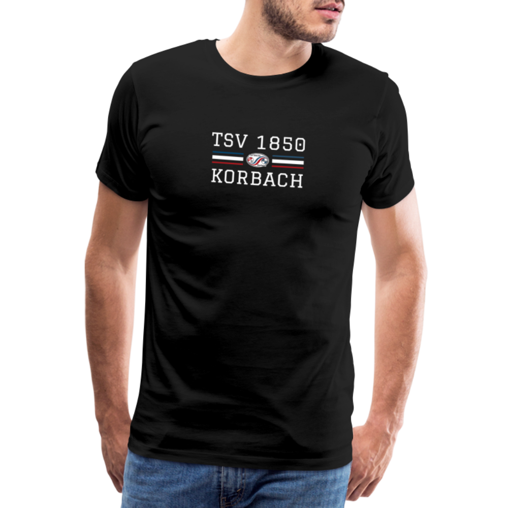 TSV Korbach Logo & Schrift T-Shirt - Schwarz