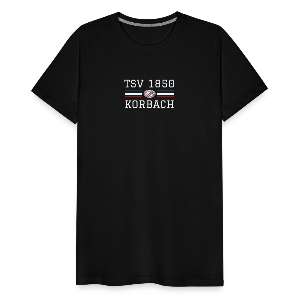 TSV Korbach Logo & Schrift T-Shirt - Schwarz