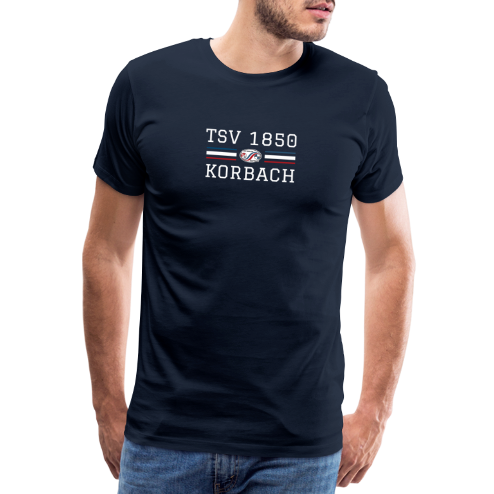 TSV Korbach Logo & Schrift T-Shirt - Navy