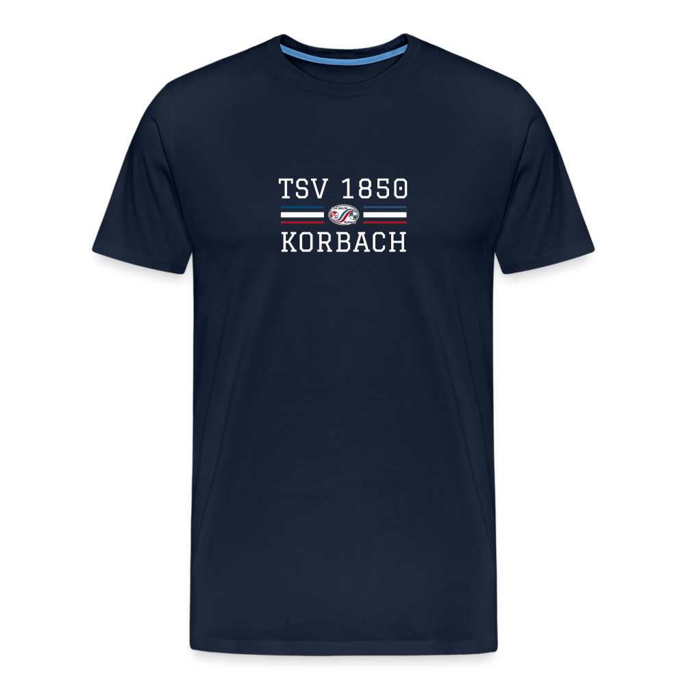 TSV Korbach Logo & Schrift T-Shirt - Navy