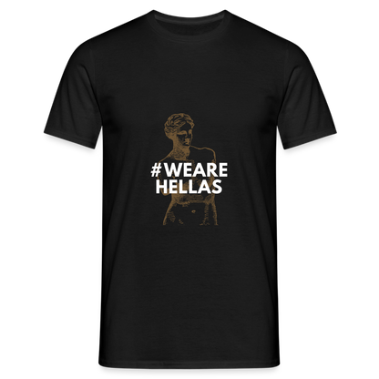 #WEAREHELLAS greek style Shirt - Schwarz