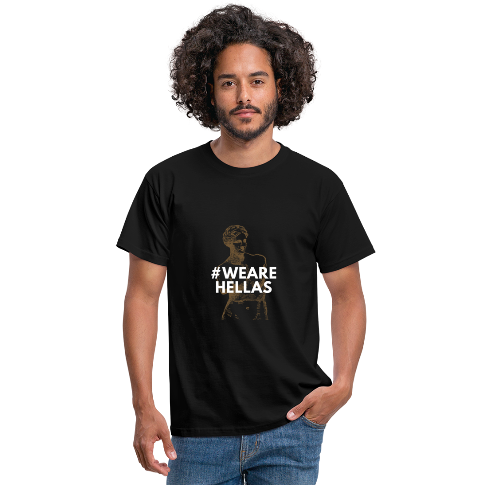 #WEAREHELLAS greek style Shirt - Schwarz