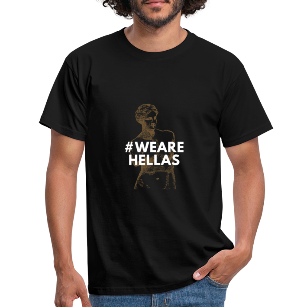 #WEAREHELLAS greek style Shirt - Schwarz