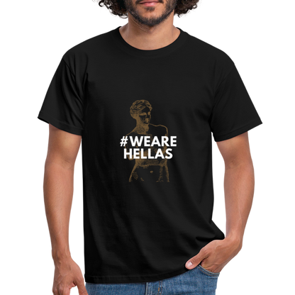 #WEAREHELLAS greek style Shirt - Schwarz