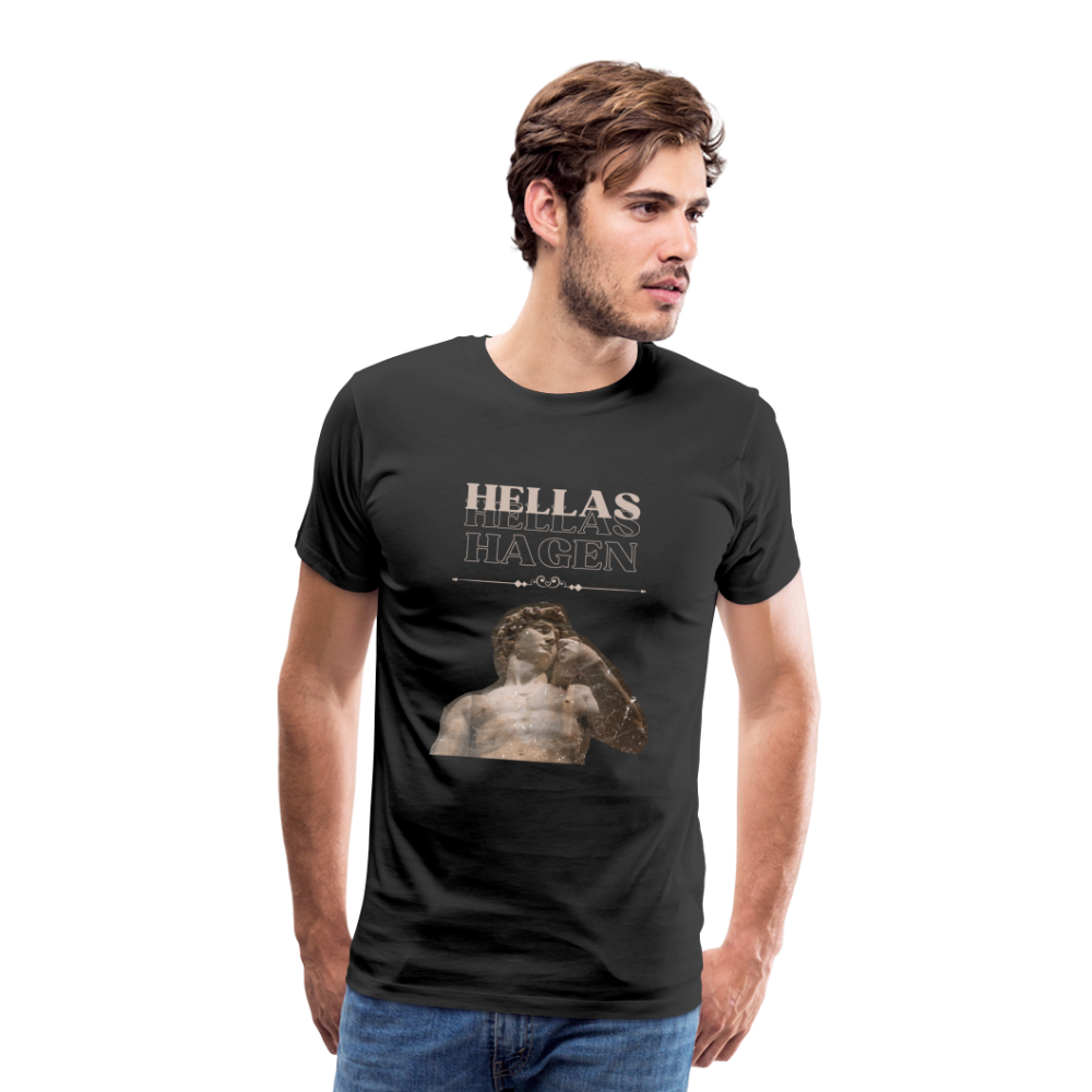 Hellas Hagen greek T-Shirt - Schwarz
