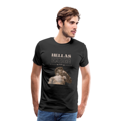Hellas Hagen greek T-Shirt - Schwarz
