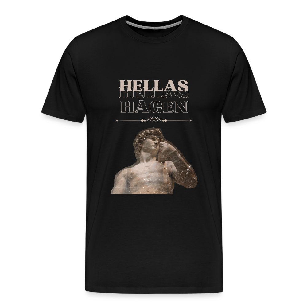 Hellas Hagen greek T-Shirt - Schwarz