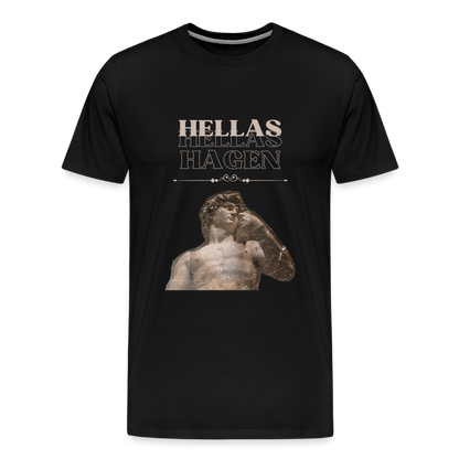 Hellas Hagen greek T-Shirt - Schwarz
