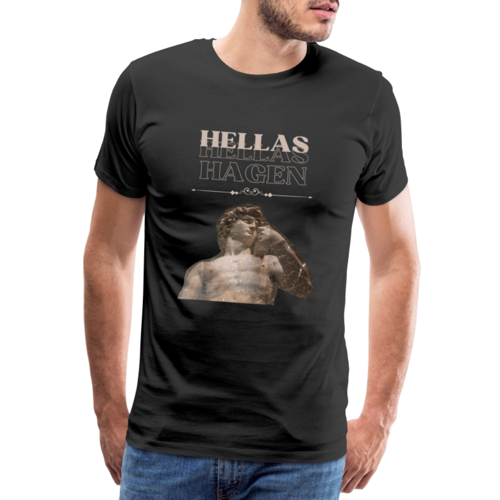 Hellas Hagen greek T-Shirt - Schwarz