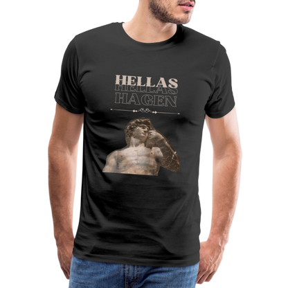 Hellas Hagen greek T-Shirt - Schwarz