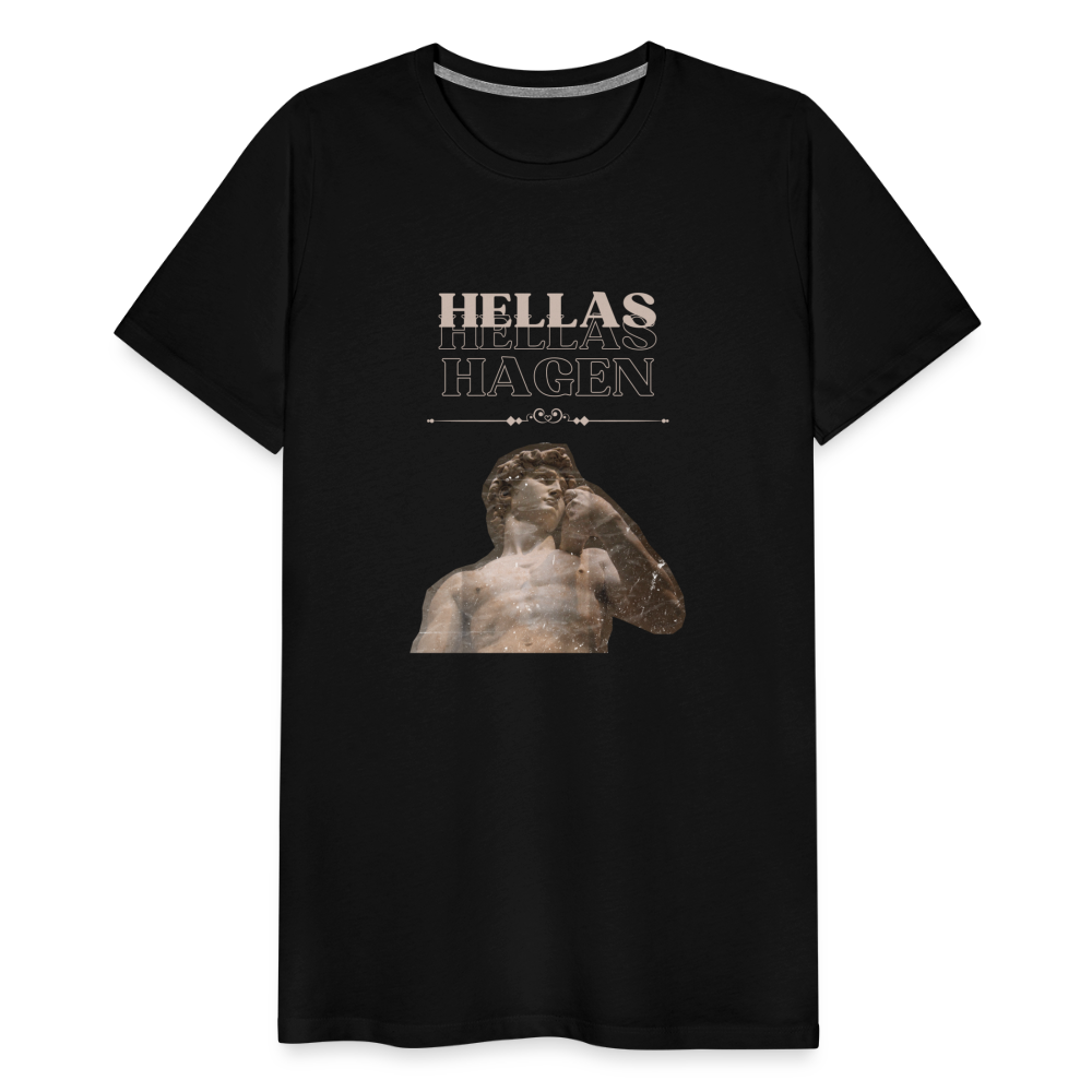Hellas Hagen greek T-Shirt - Schwarz