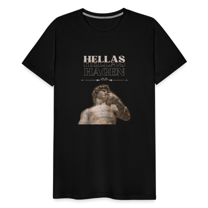 Hellas Hagen greek T-Shirt - Schwarz
